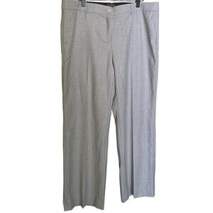 Pendleton Pants Womens Size 16 100% Virgin Wool Gray High Rise Made in USA Slack